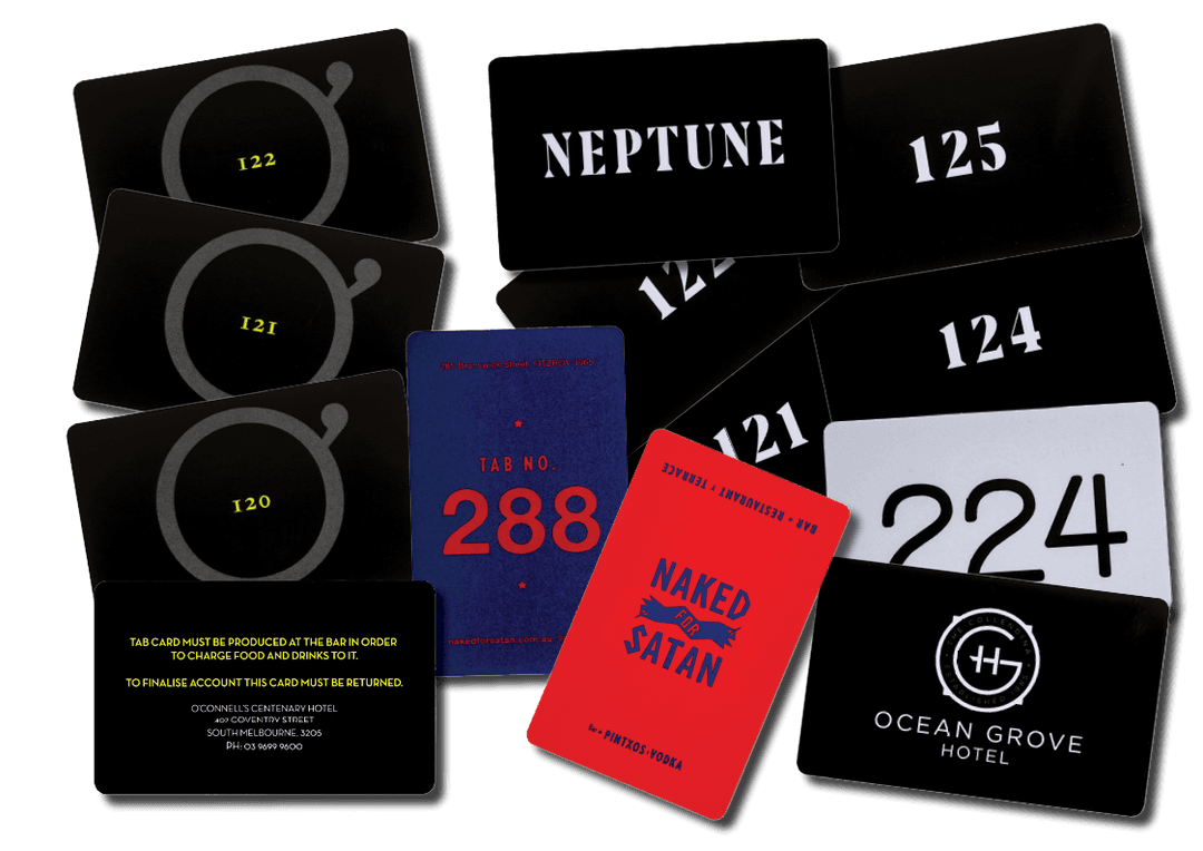 DMCentral custom bar tab cards